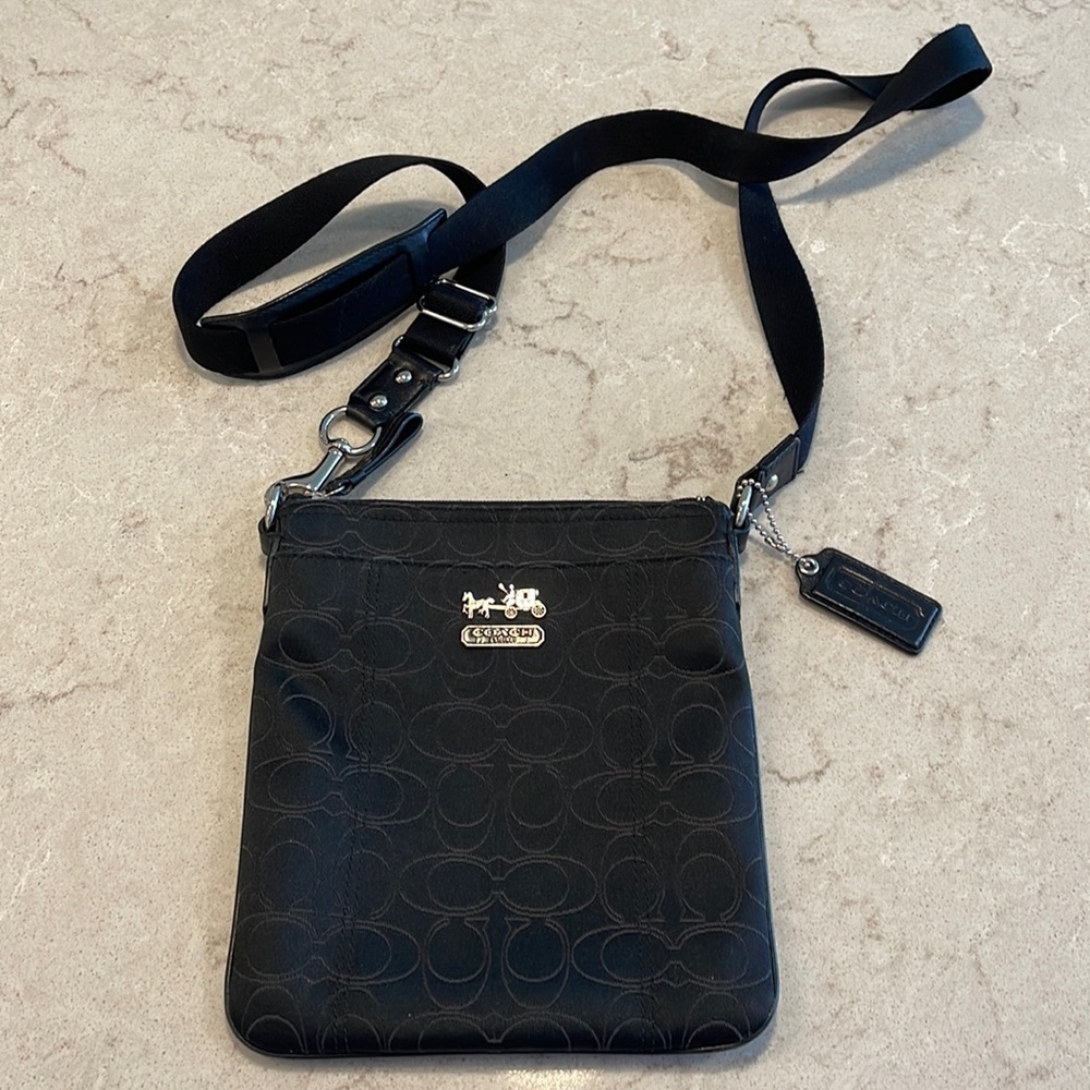 🧡 COACH CROSSBODY BLACK